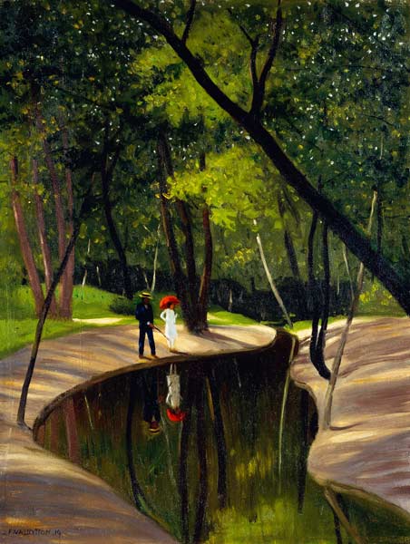 Bois du Boulogne van Felix Vallotton