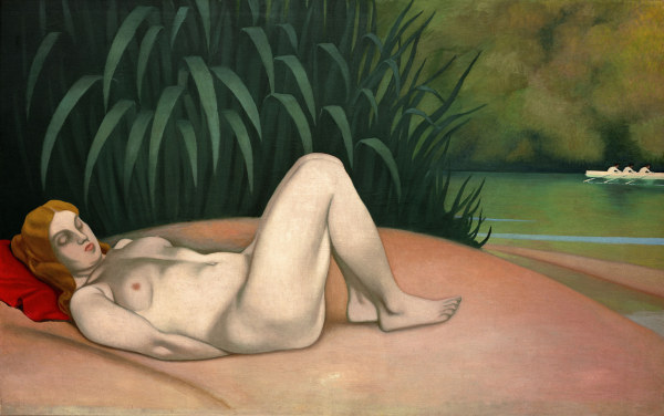 F.Vallotton / Nude by River Bank / 1921 van Felix Vallotton