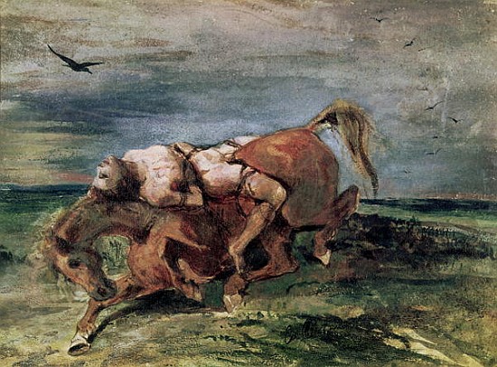 Mazeppa van Ferdinand Victor Eugène Delacroix