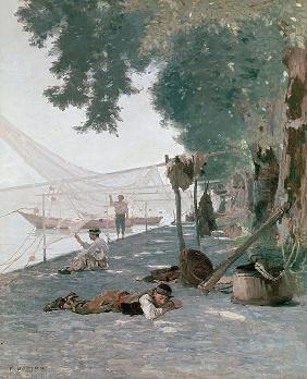 Filets et pêcheurs