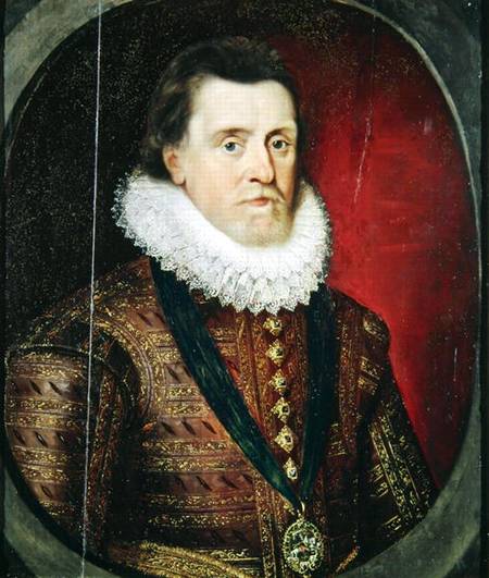 James I (1566-1625) van Flemish School