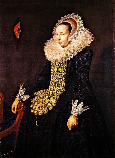Catarina Both van der Eem, c.1619-20 van (Follower of) Frans Hals