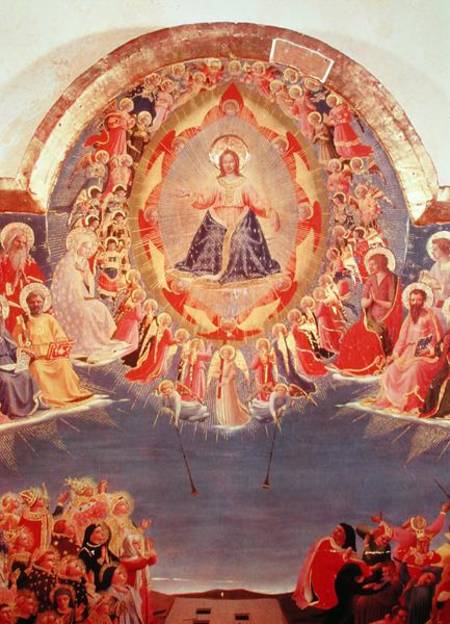 The Last Judgement  (detail) van Fra Beato Angelico