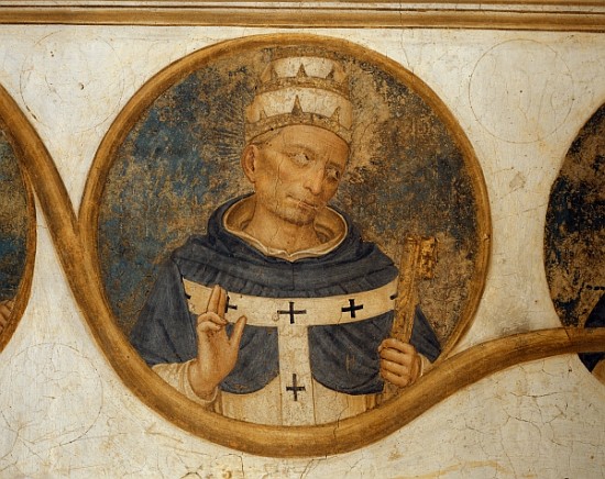 Pope Benedict XI van Fra Beato Angelico