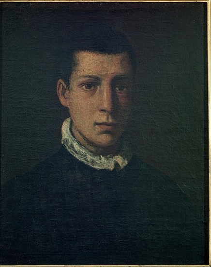 Self Portrait, early 17th century van Franceschino Carracci