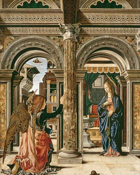 Die Verkündigung Mariae van Francesco del Cossa