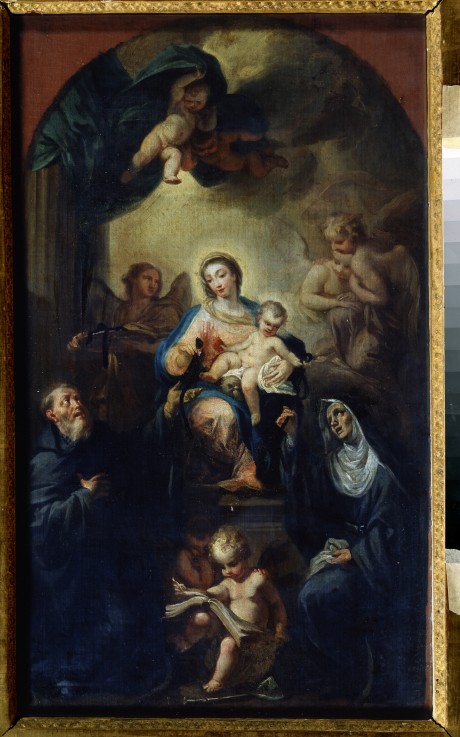 Madonna and Child with Saints van Francesco Trevisani