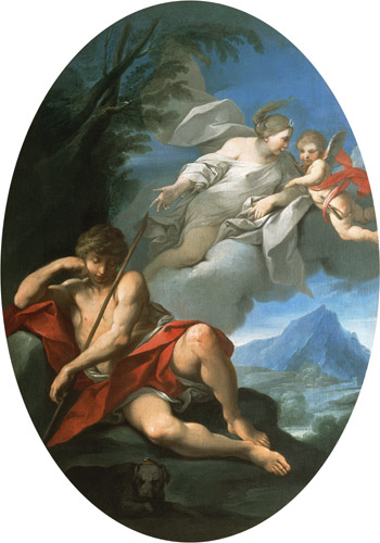 Diana and Endymion (pair of 78391) van Francesco Vellani