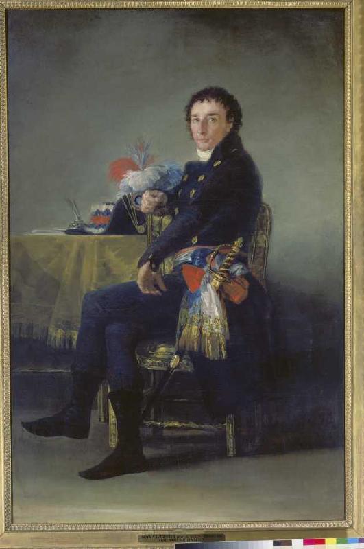 Der Botschafter Ferdinand Guillemardet. van Francisco José de Goya