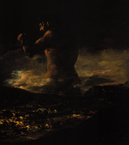 El coloso van Francisco José de Goya
