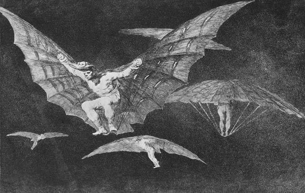Modo de volar van Francisco José de Goya