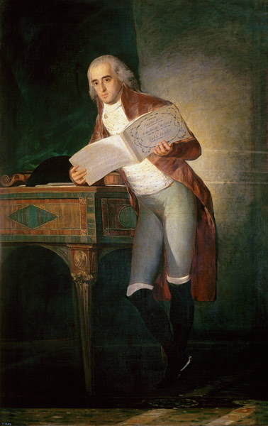 The Duke of Alba van Francisco José de Goya