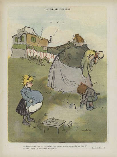 Illustration for Le Rire van Francisque Poulbot
