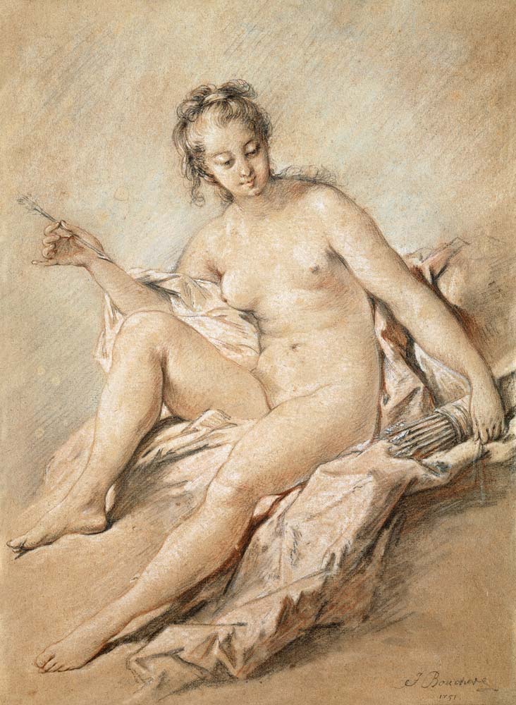 A study of Venus van François Boucher