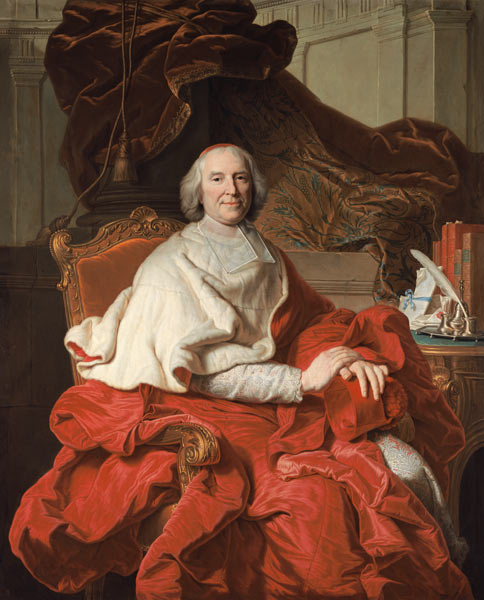 Andre Hercule de Fleury (1653-1743) van Francois Stiemart