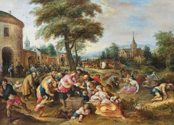 The Works of mercy van Frans Francken d. J.