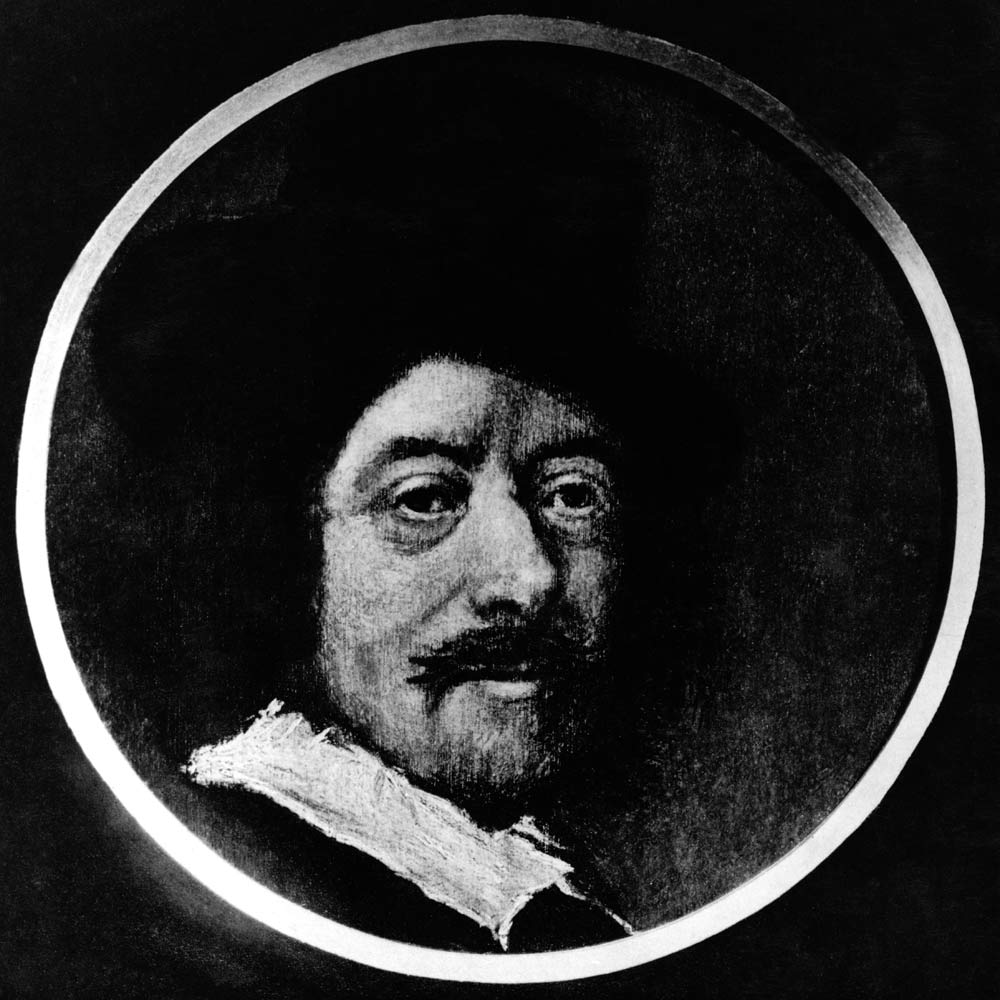 Self portrait van Frans Hals