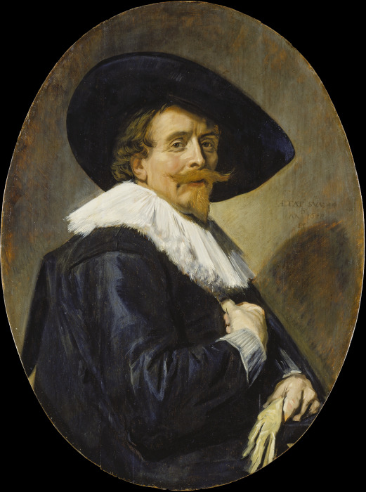 Portrait of a Man van Frans Hals