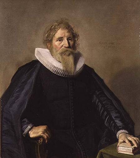 Portrait of a Bearded Man van Frans Hals