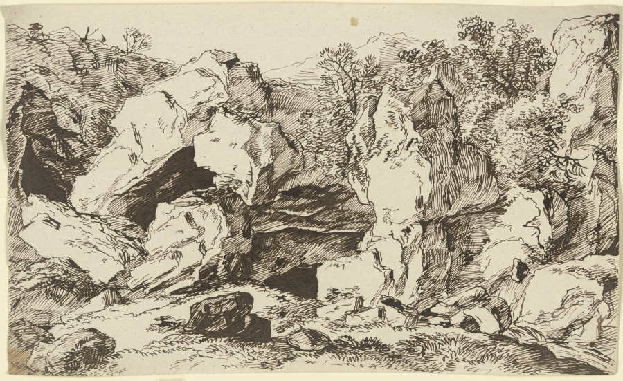 Boulders van Franz Innocenz Josef Kobell