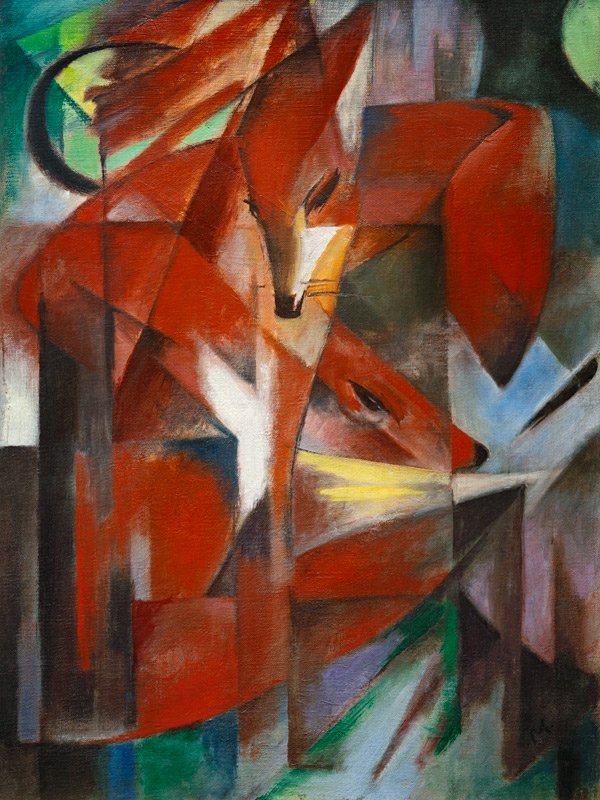 The Fox van Franz Marc