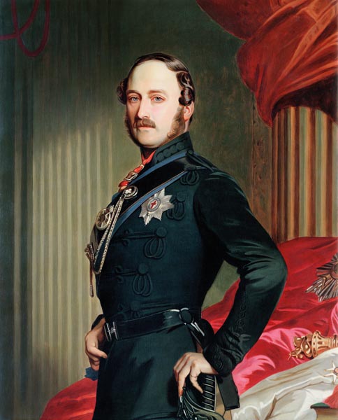 Portrait of Prince Albert (1819-61) van Franz Xaver Winterhalter