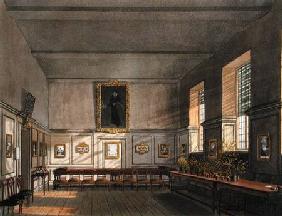 Examination Room of Merchant Taylors' School, from Ackermann's 'History of Merchant Taylors' School'