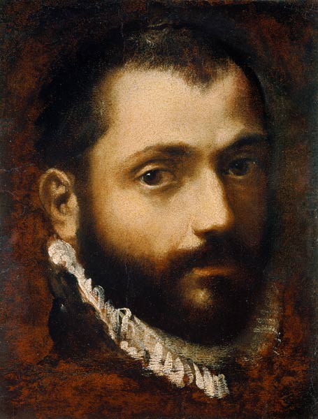 Self Portrait van Frederico Barocci