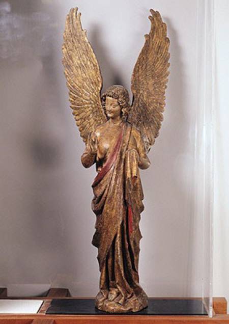 Angel, 1260-70, from the Church of Saudemont van French School