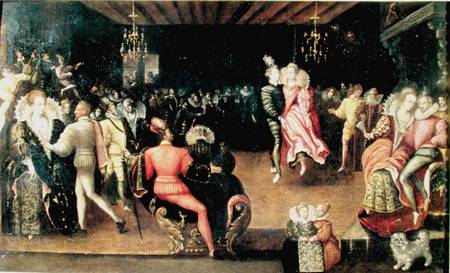 Ball at the Court of Valois van French School