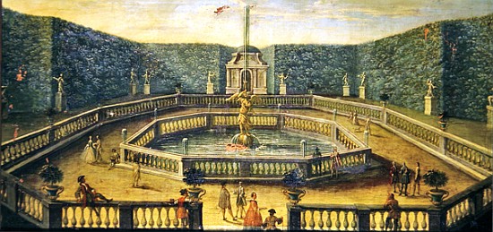 Bosquet de la Renommee at Versailles van French School