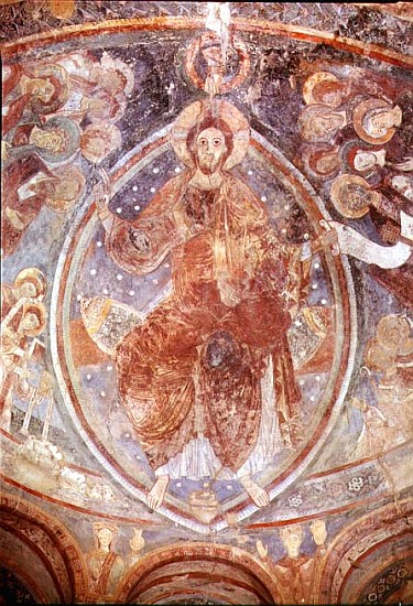 Christ Pantocrator, from the apse van French School