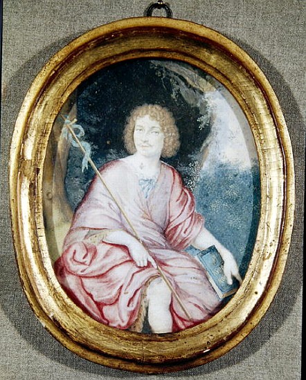 Moliere (1622-73) as St. John the Baptist van French School