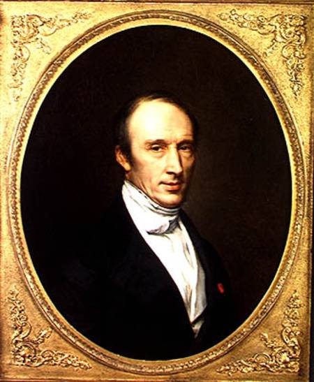 Portrait of Louis Cauchy (1789-1857) van French School