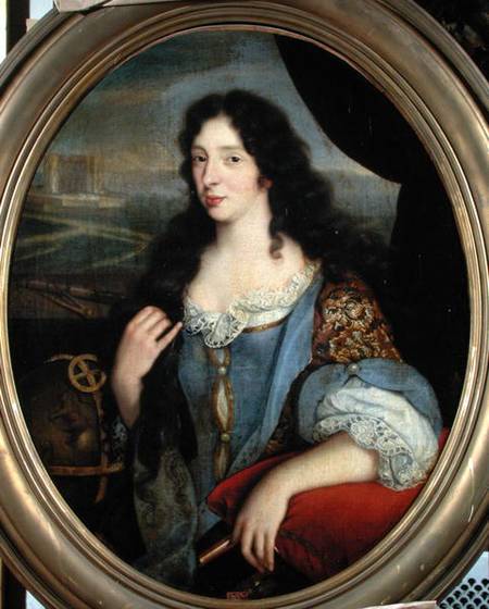 Portrait of an Unknown Learned Woman in Front of the Paris Observatory van French School