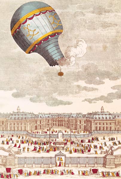 The Ballooning Experiment at the Chateau de Versailles, 19th September van French School