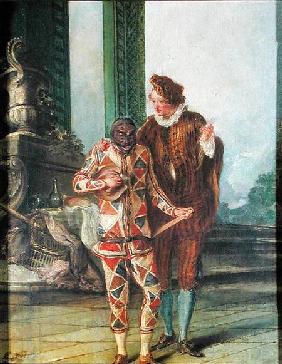 Scene from the Commedia dell'Arte