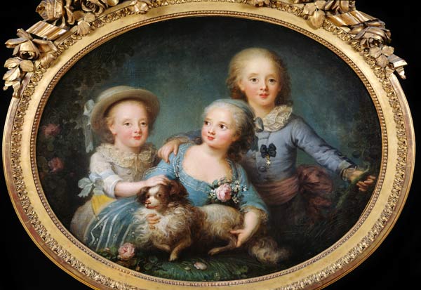 The Children of Charles de France (1757-1836) van French School