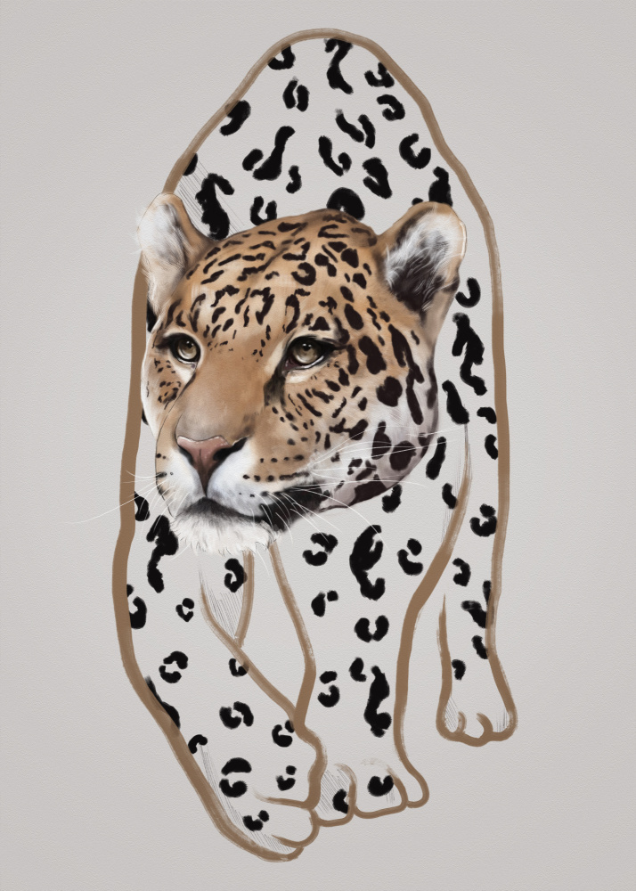 Il Leopardo No.I van Gabriella Roberg