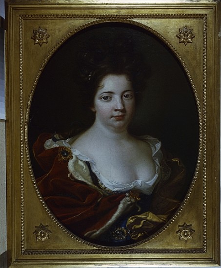 Sophie Charlotte von Preussen, c.1690 van Gedeon Romandon