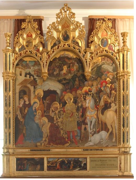 The Adoration of the Magi van Gentile da Fabriano