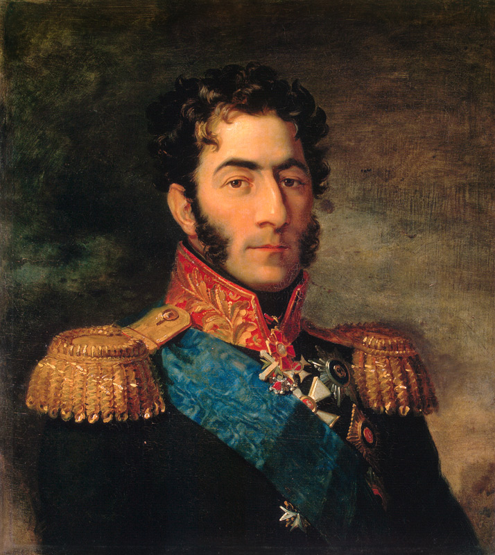 Prince General Pyotr Ivanovich Bagration (1765-1812) van George Dawe