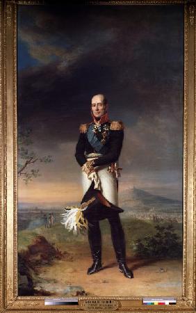 Portrait of Field marshal Count Mikhail Barklay-de-Tolli (1761-1818)