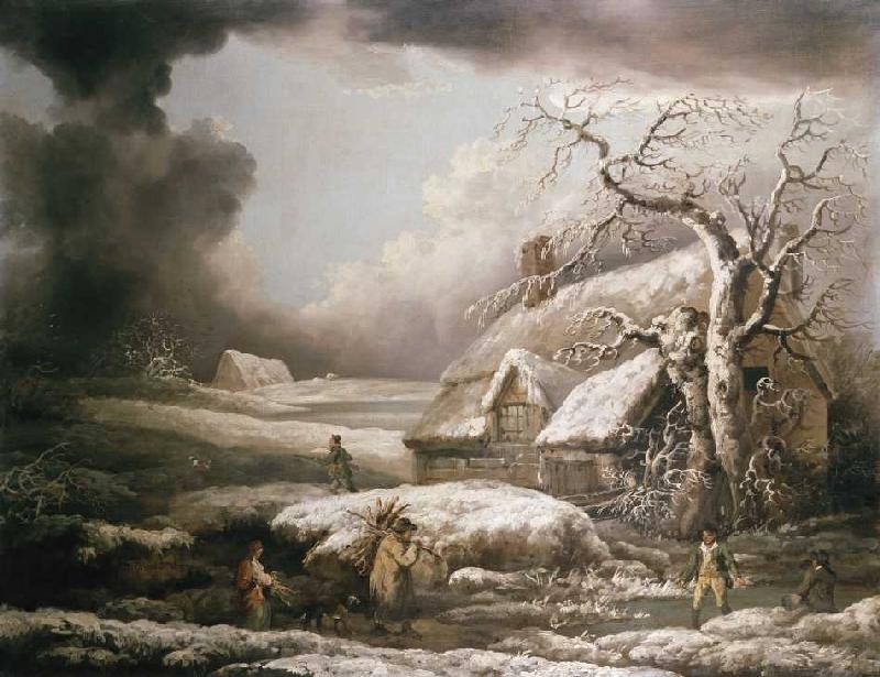Winterlandschaft. van George Morland