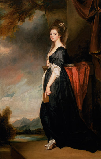 Lady Isabella Hamilton van George Romney