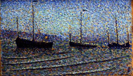 Fishing Boats van Georges Lemmen