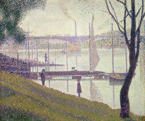 Brücke von Courbevoie van Georges Seurat