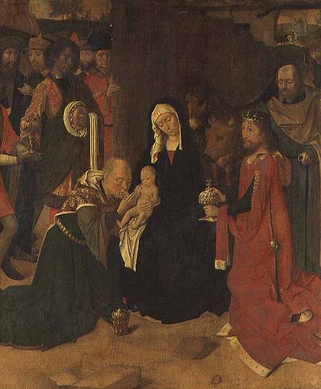 Adoration of the Magi van Gerard David
