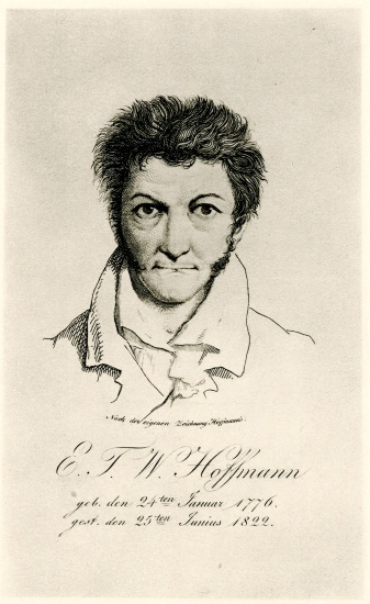 Ernst Theodor Amadeus Hoffmann van German School, (19th century)