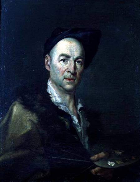 Self Portrait van Giacomo Ceruti